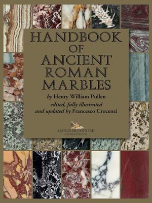 cover image of Handbook of ancient Roman marbles